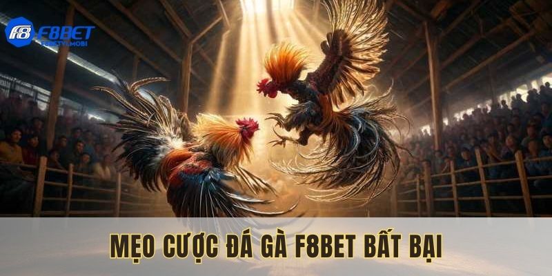 Mẹo đặt cược chọi kê bất bại tại nhà cái F8bet